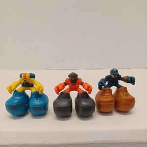 Matchbox Big Boots Action Figures Mattel Vintage Lot Of 3